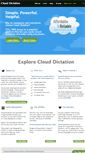 Mobile Screenshot of clouddictation.com
